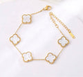 Ivory Clover Bracelet