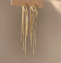 Golden Cascade Earrings